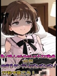 【RJ01675687】急いでる人のためのショートエロ動画vol.01 地雷系ヤンデレとぱんぱんぱん！27秒で抜こう！